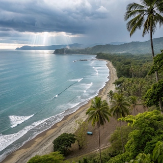 beach in Costa Rica
